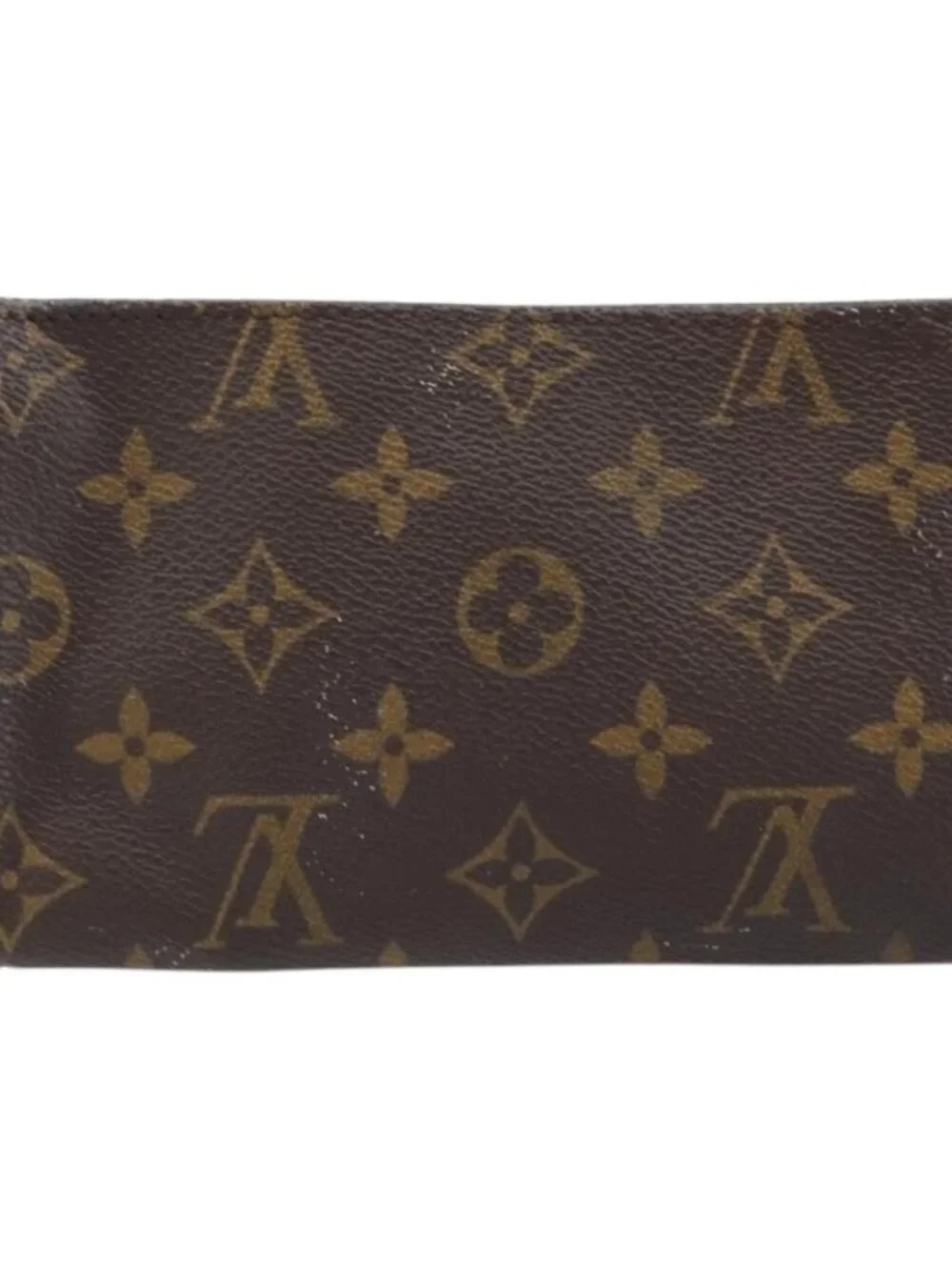 LOUIS VUITTON Monogram Bucket PM Accessory Pouch LV Auth LNZ060